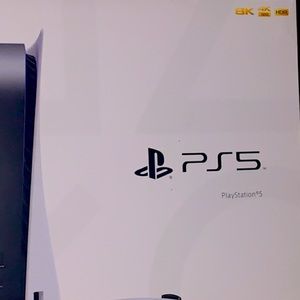 PS5 disk edition box